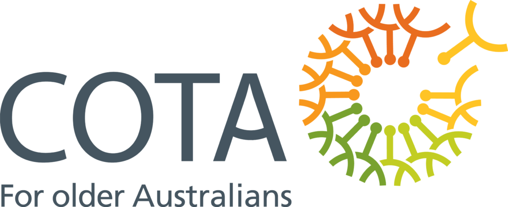 COTA National logo for older Australians